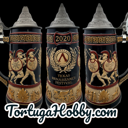 2020 Texas Renaissance Festival Tankard With Pewter Lid - Only 780