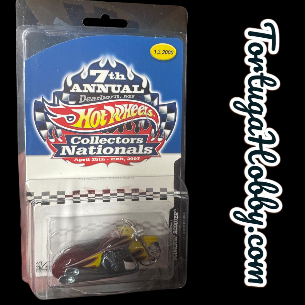 2007 - Hot Wheels 7th Annual Collectors Nationals - Scorchin Scooter  - Only 3000 Run