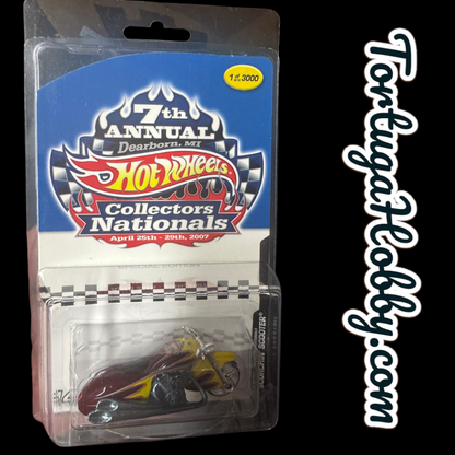 2007 - Hot Wheels 7th Annual Collectors Nationals - Scorchin Scooter  - Only 3000 Run