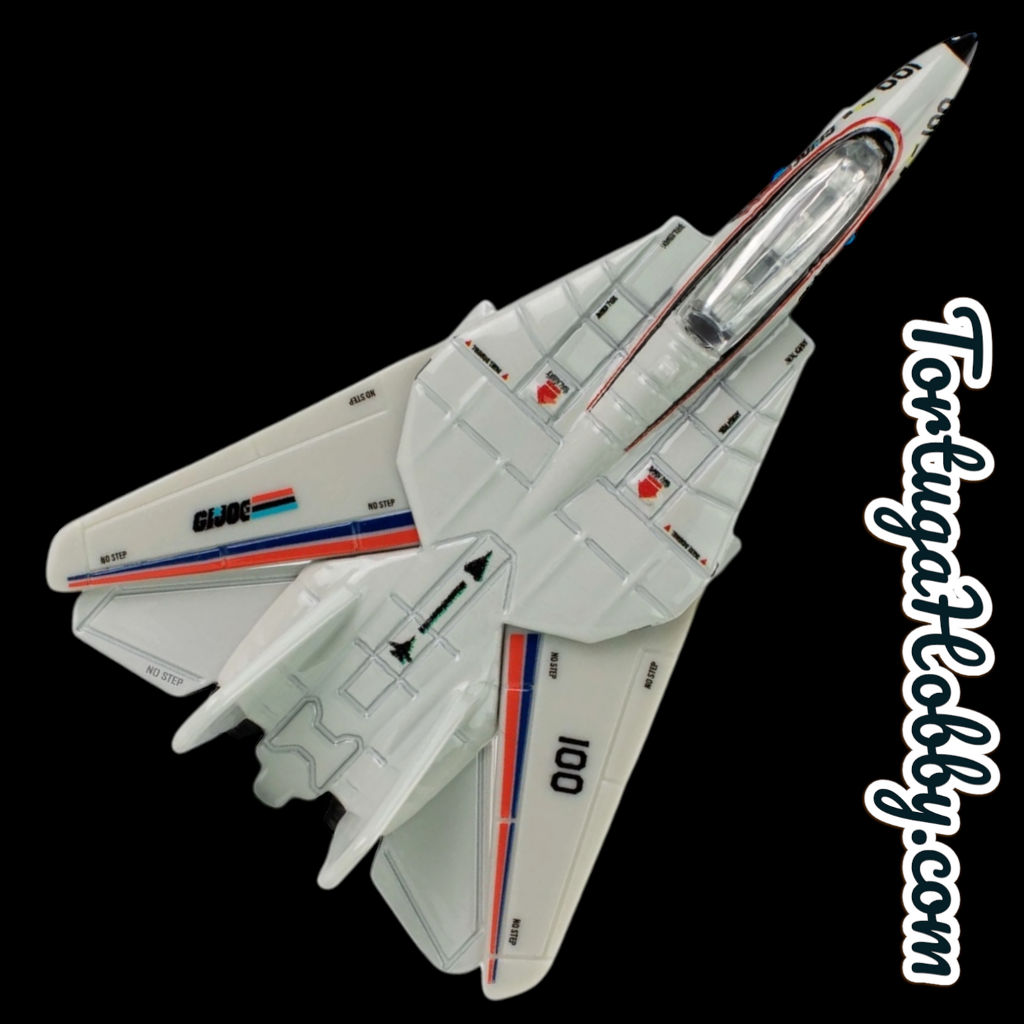 2025 Hot Wheels Premium Pop Culture G.I.JOE Combat Jet Sky Striker (F-14 Tomcat)
