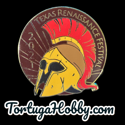2021 - Texas Renaissance Festival Pin - TRF Spartan
