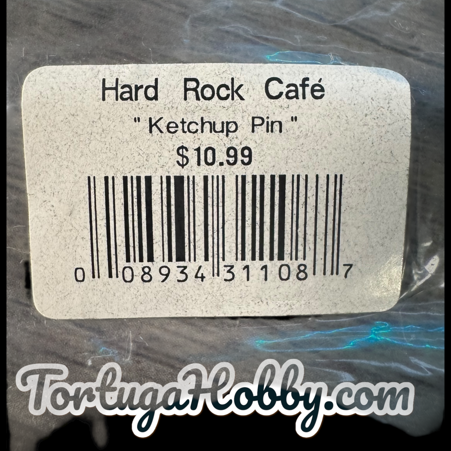 2004 - Hard Rock Cafe - 2 Pin Set - Ketchup & Mustard - Pittsburgh