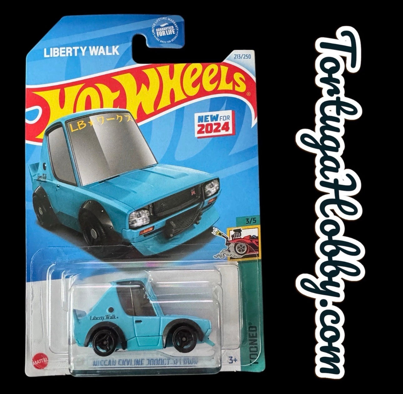 2025 - Hot Wheels - Mainline - N Case - Liberty Walk Nissan Skyline 2000GT-R LBWK Tooned