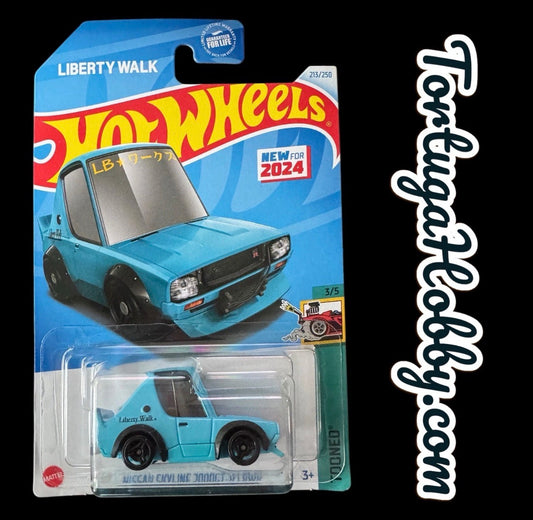 2025 - Hot Wheels - Mainline - N Case - Liberty Walk Nissan Skyline 2000GT-R LBWK Tooned