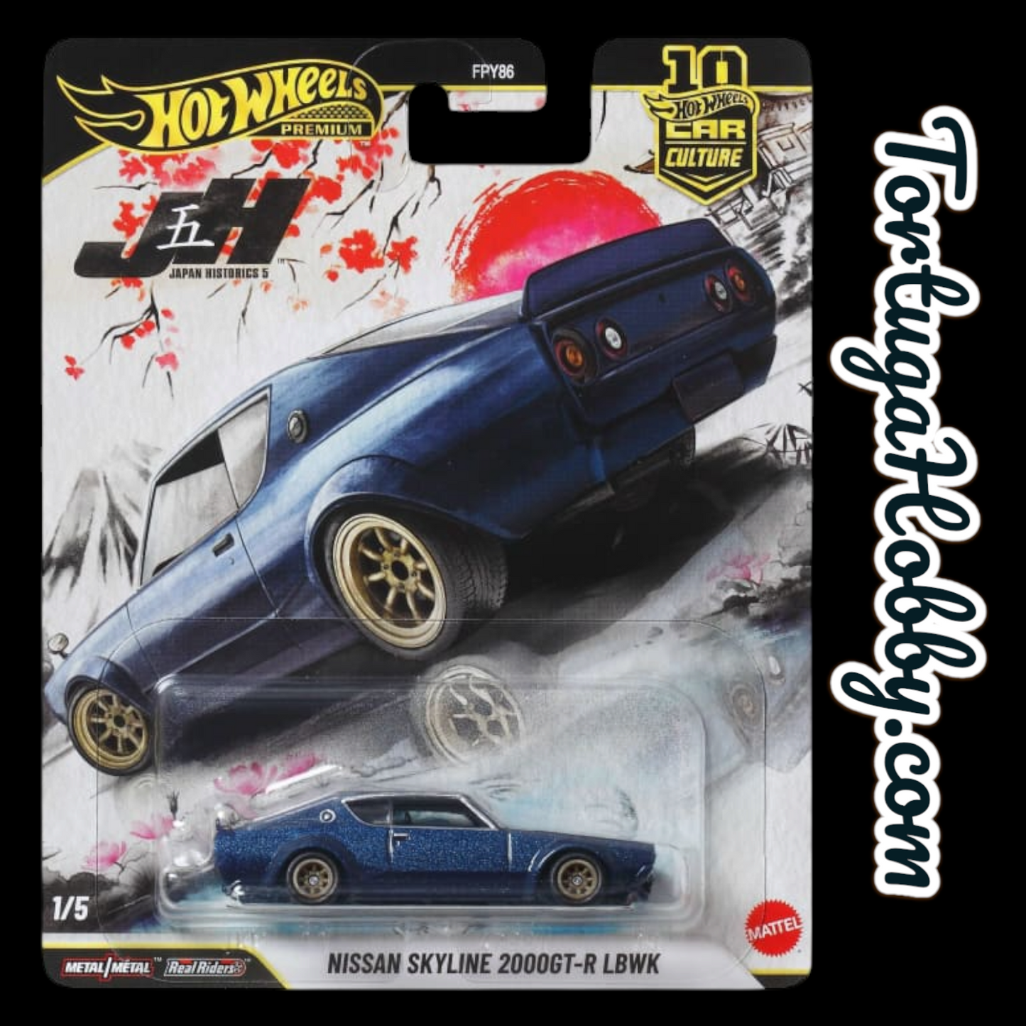 2025 - Hot Wheels Premium - Car Culture - Nissan Skyline 2000GT-R LBWK