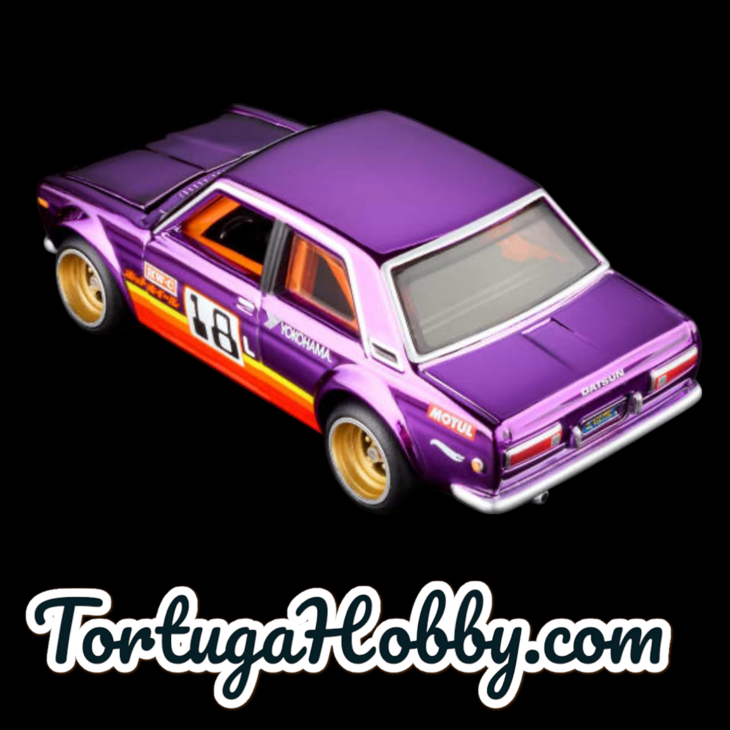 2026 - Hot Wheels Redline  '71 Datsun 510 Purple Spectraflame RealRiders