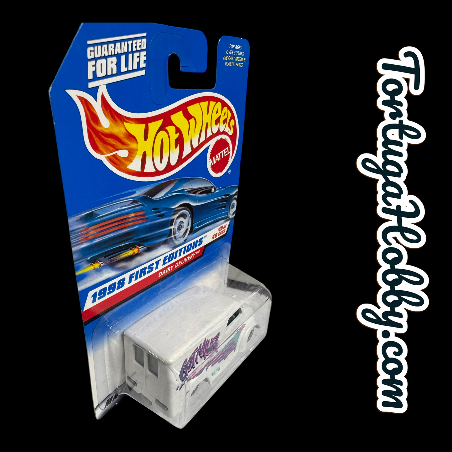1998 - Hot Wheels - 1998 First Editions - Dairy Delivery - Got Milk?