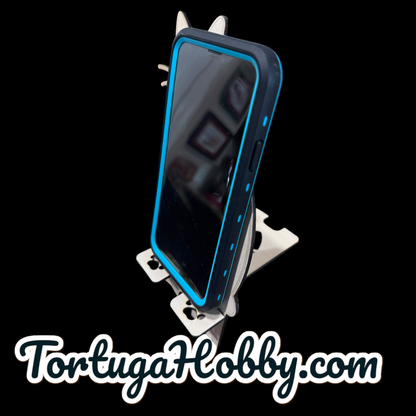 Kitten Wood Phone Stand