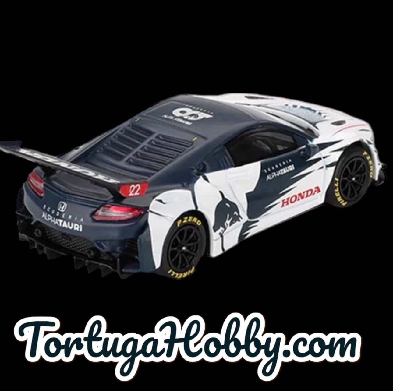 2025 - Honda NSX GT3 EVO #22 Yuki Tsunoda "AlphaTauri" "Red Bull” Mini GT