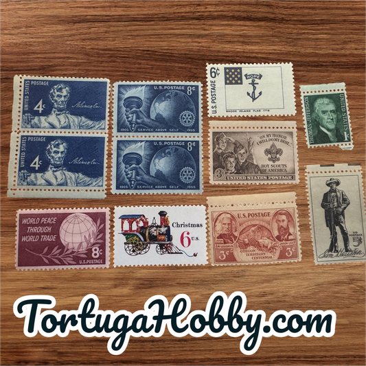 60’s & 70’s Stamp Collection - As Shown - All Unused
