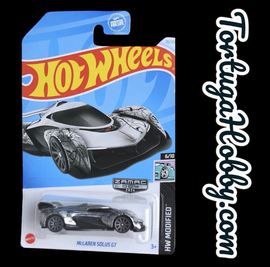 2024 -  Hot Wheels -  Mainline - Zamac - McLaren Solus GT