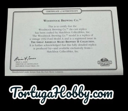 Matchbox American Micro Breweries- Woodstock & Sea Dog Vintage Trucks - 1:43