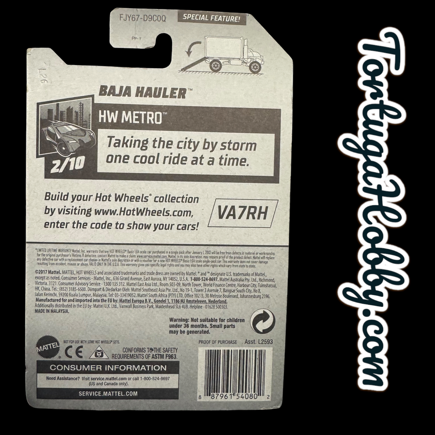 2018 - Hot Wheels - Mainline - Baja Hauler - 2 Varients