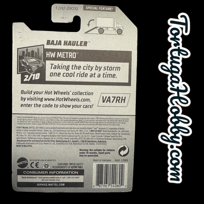 2018 - Hot Wheels - Mainline - Baja Hauler - 2 Varients