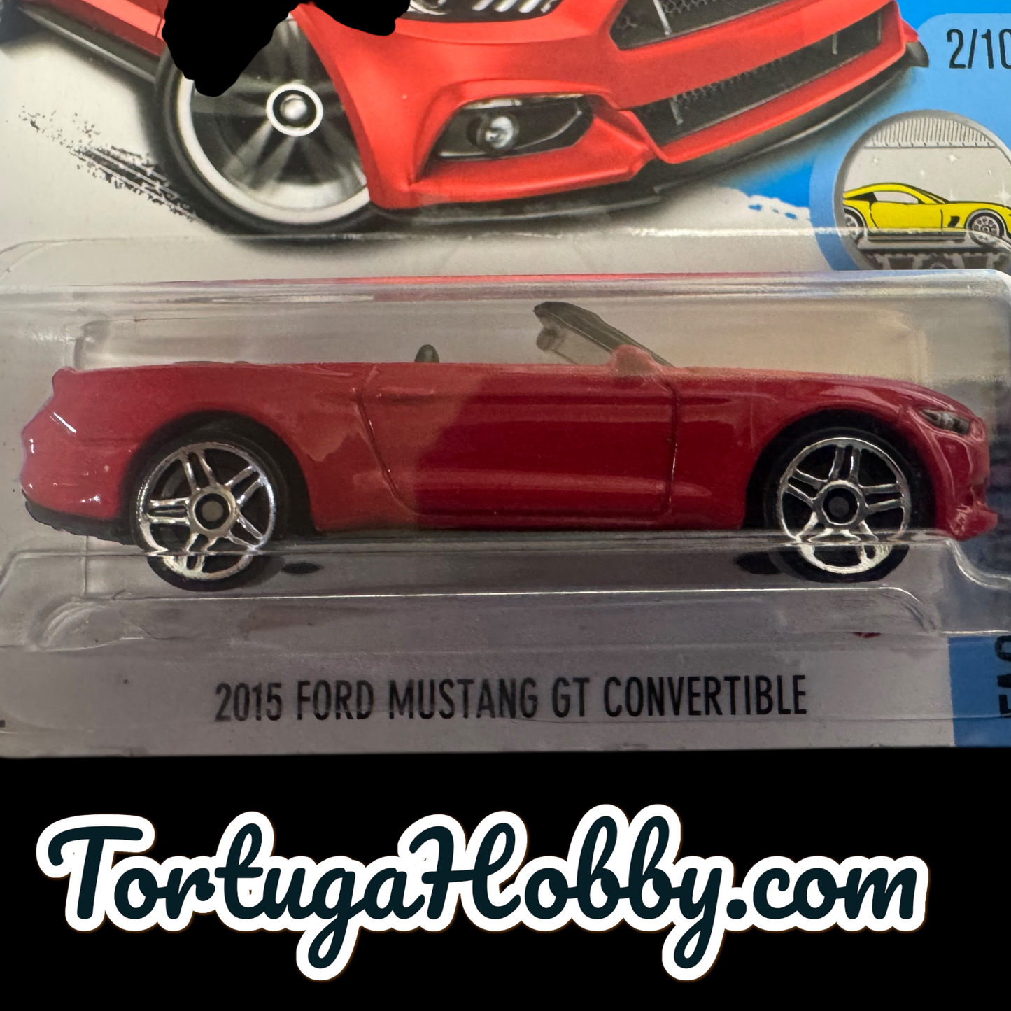2017 -  Hot Wheels Mainline - 2015 Ford Mustang GT Convertible