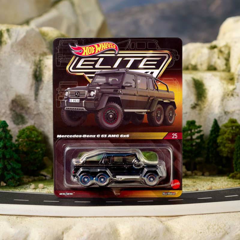Hot Wheels Elite 64 Mercedes-Benz G 63 AMG 6X6 IN HAND