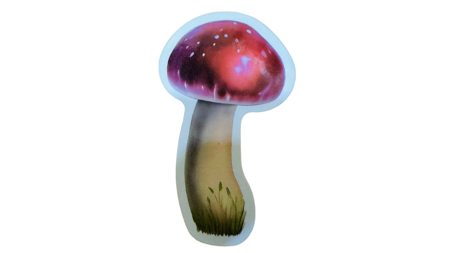 Keyring - Mushroom Sticker & Keyring Gift Pack