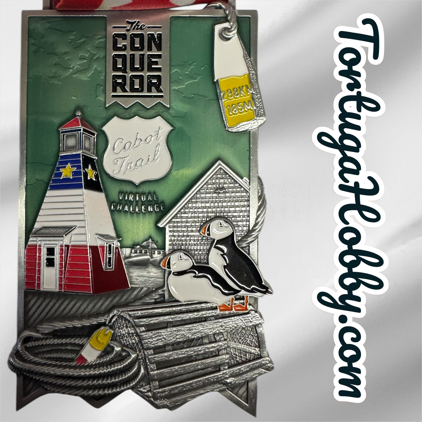 The Conquerors - Virtual Adventure Medals - Cabot Trail Nova Scotia Canada