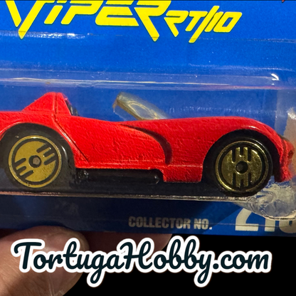 1991 - Hot Wheels - Mainline - Red Dodge Viper RT/10