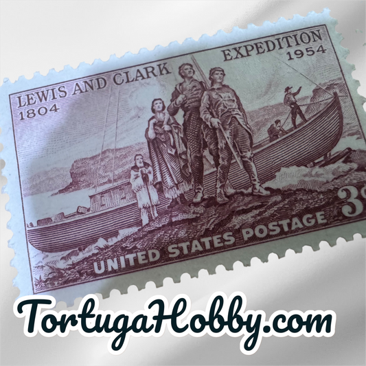 1954 - Lewis And Clark Expedition- Includes 2 Stamps - SCOTT #1063