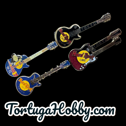 208 - Hard Rock Cafe - Tokyo -   4 Pins - Some Limited To Only 300 Pins Made