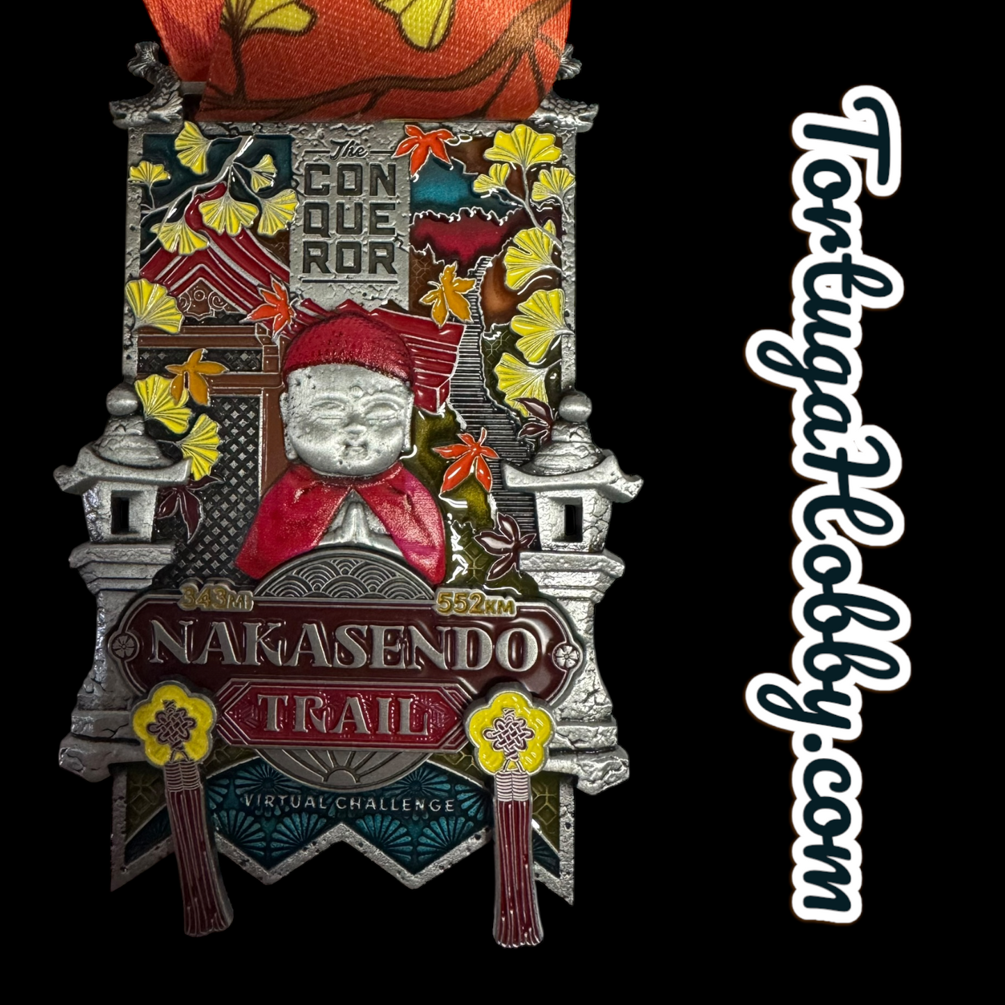 The Conqueror- Nakasendo Trail - High Quality Finishers Medal.
