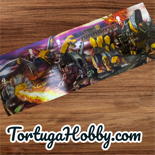 2022 Royal Mail First Day Cover Featuring the Dinobots Stamp Collection