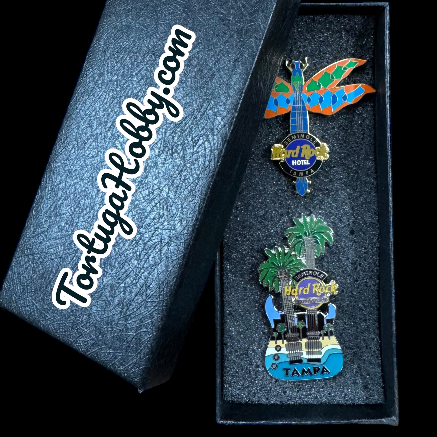 2008 - Hard Rock Cafe - Tampa -  2 Pins - Limited To Only 300 Pins Made