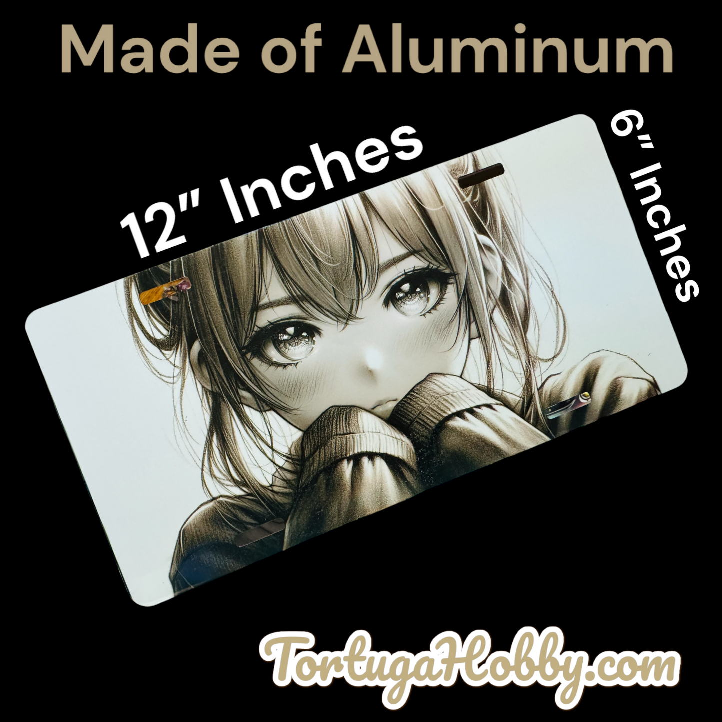 Plates - Anime Exclusive Art - Front License / Vanity Plate