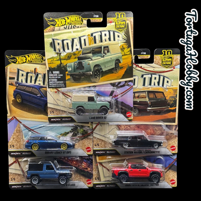 2026 - Hot Wheels - Car Culture 10th Anniversary Road Trip Set of 5
