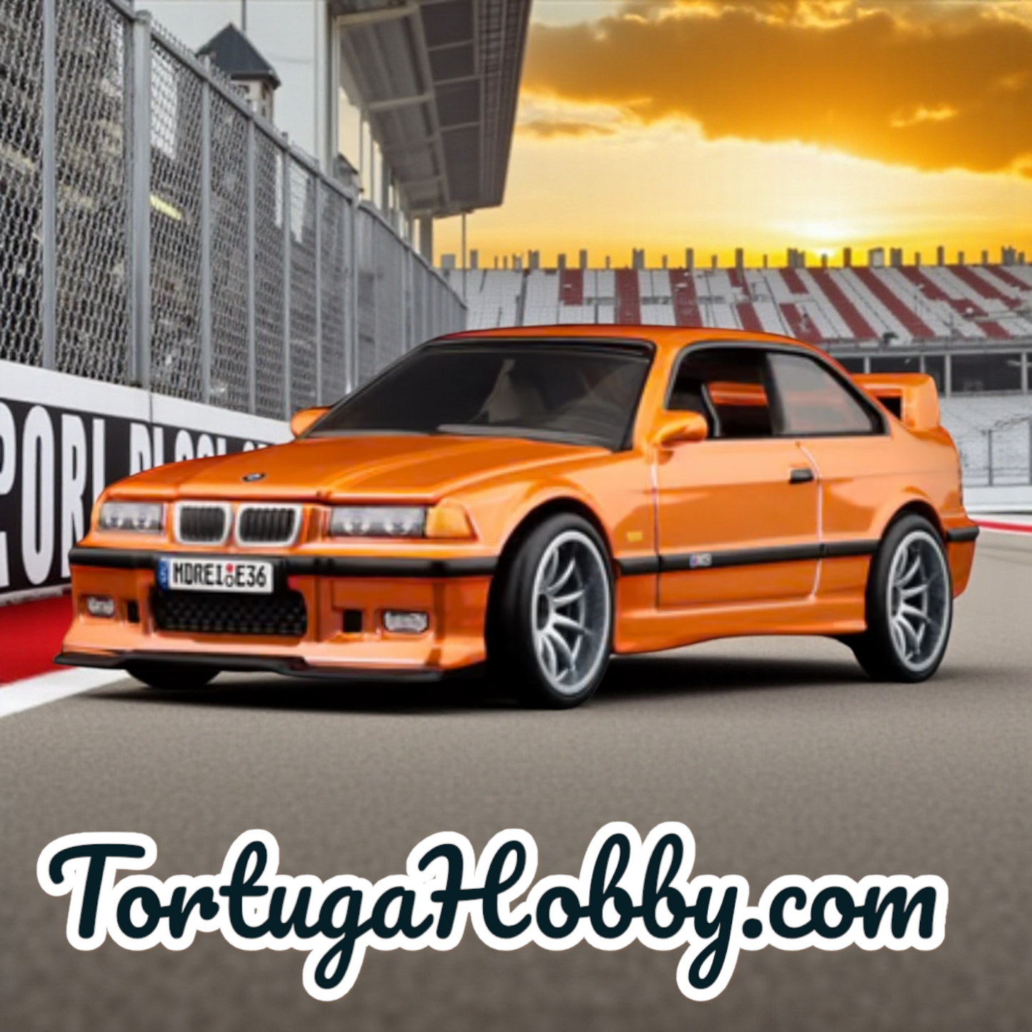 2025 - Hot Wheels - RLC 1995 BMW M3 LTW Bright Orange SPECTRA-FLAME  - Redline
