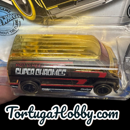 2017 - Hot Wheels - Mainline - Custom 1977 Dodge Van Chrome