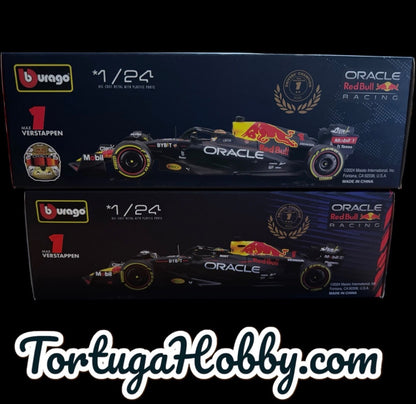 Bburago 2022 & 2022 F1 Racing Oracle Red Bull Racing Includes Both Race Cars.