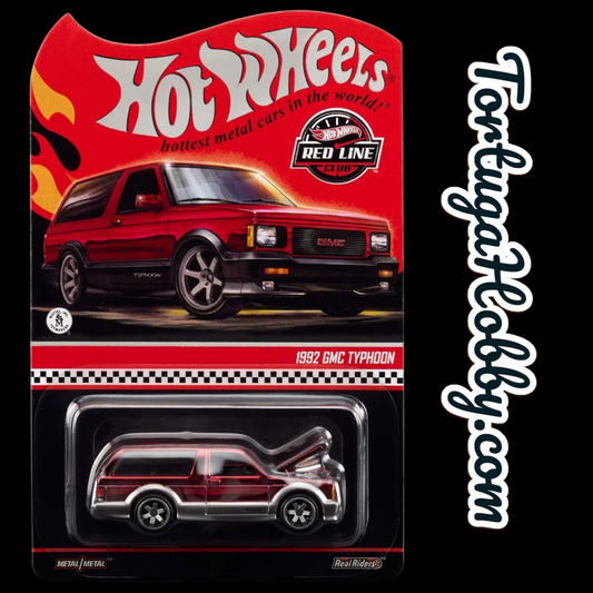 2025 - Hot Wheels - RLC 1992 GMC Typhoon Red - REDLINE Club Exclusive