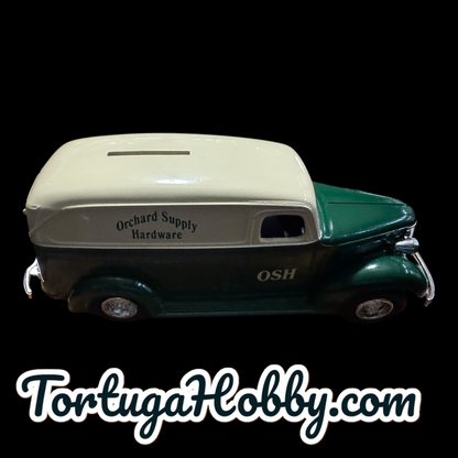 1995 - ERTL 1:25 Scale Orchard Supply Hardware Coin Bank Truck - 1939 Chevrolet