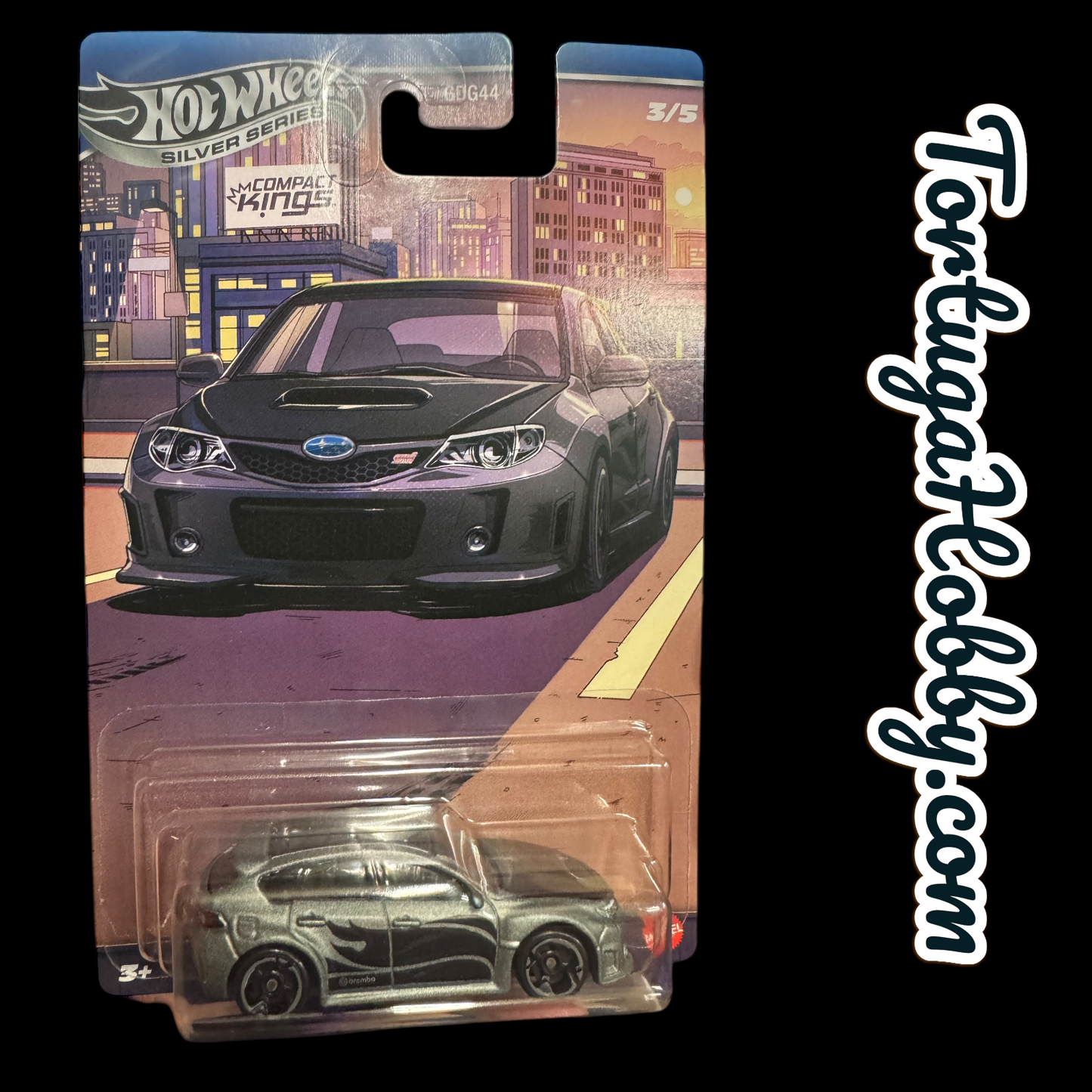 2025 - Hot Wheels - Compact Kings - Silver Series - Subaru WRX STI 3/5