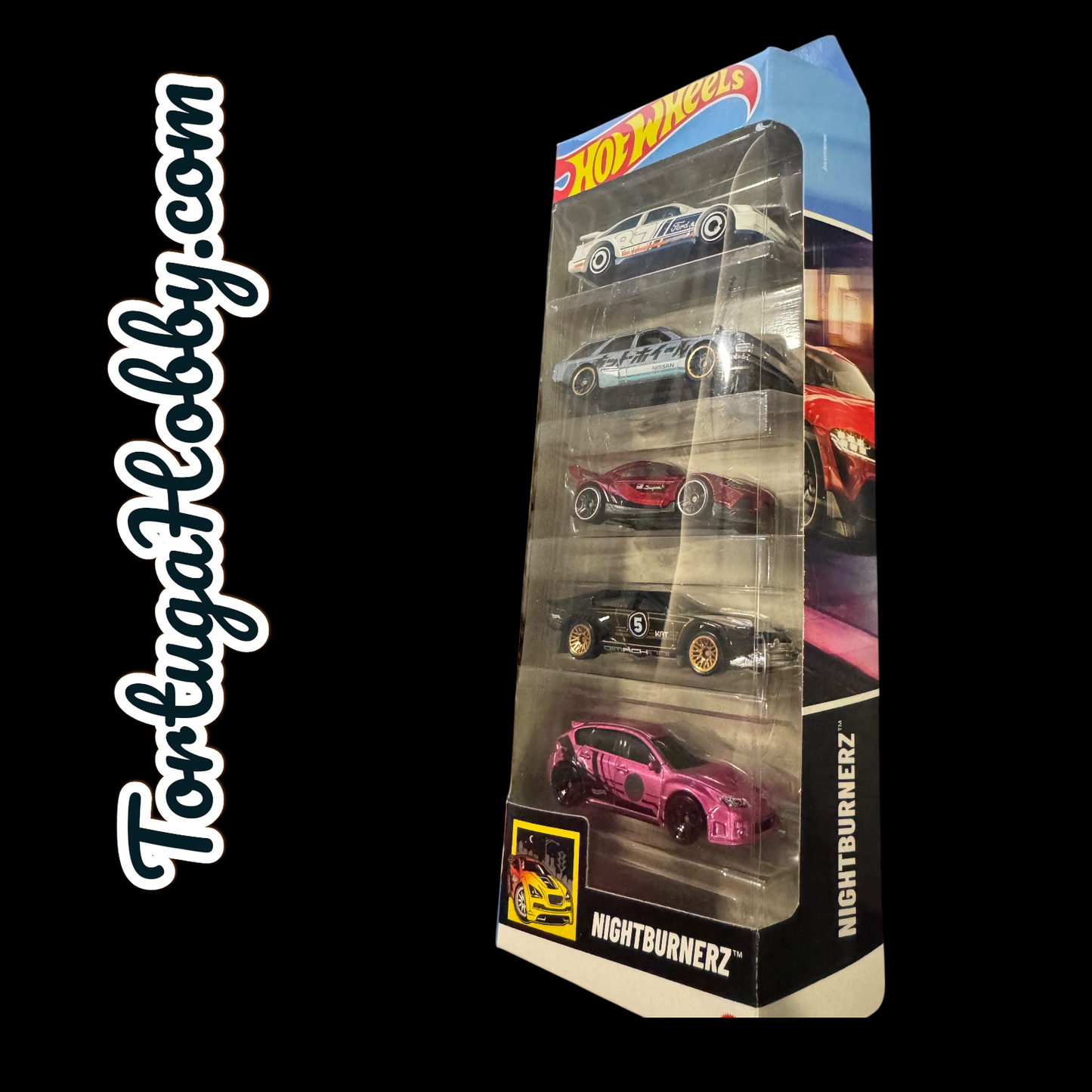 2025 - Hot Wheels - Nightburnerz - 5 Car Set