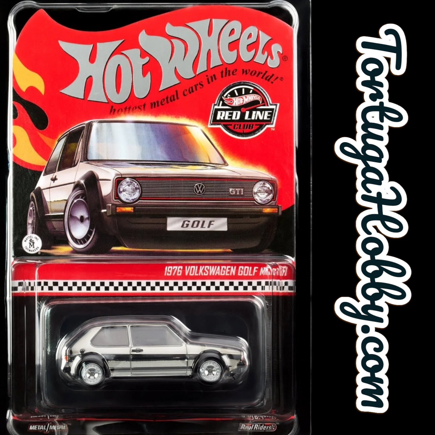 Hot Wheels RLC '76 Volkswagen Golf MK1 GTI