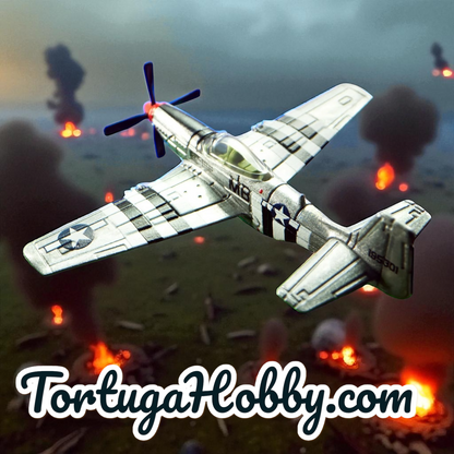 🔥 2025 Matchbox Collectors North American WW2 P-51 Mustang Prop Plane