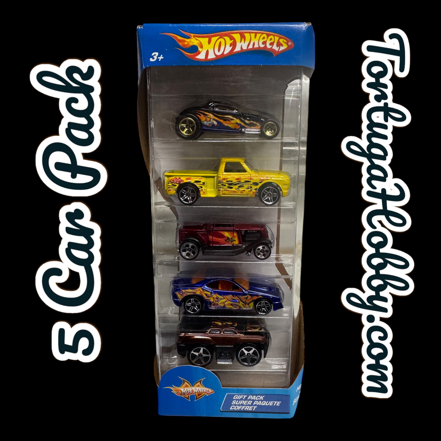 2004 Hot Wheels Heat Fleet II - 1:64 Scale - 5 Car Set