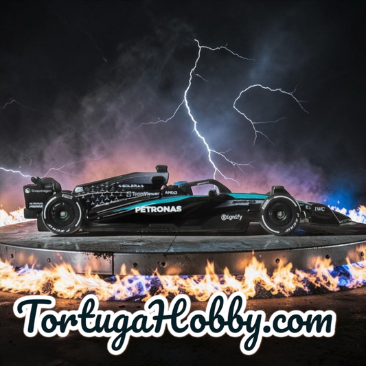 2025 - Hot Wheels - Premium Mercedes-AMG PETRONAS Formula 1 Team