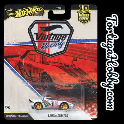 Hot 🔥 Wheels 2026 Premium Car Culture - Vintage Racing- Full Set Of 5 Cars New