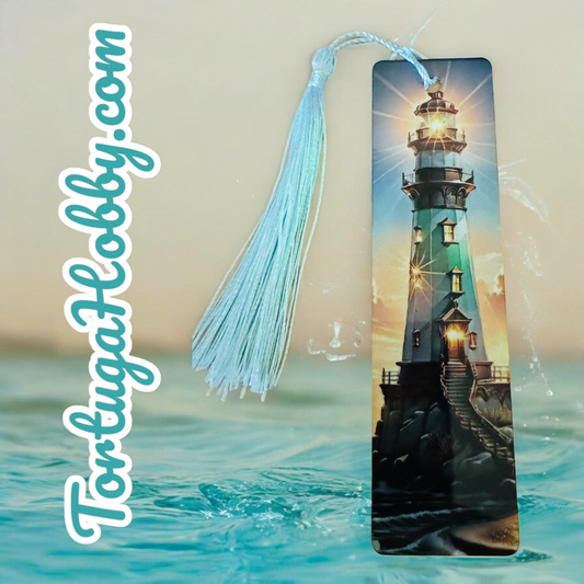 Bookmark - Lighthouse - Aluminum Artisan Bookmark