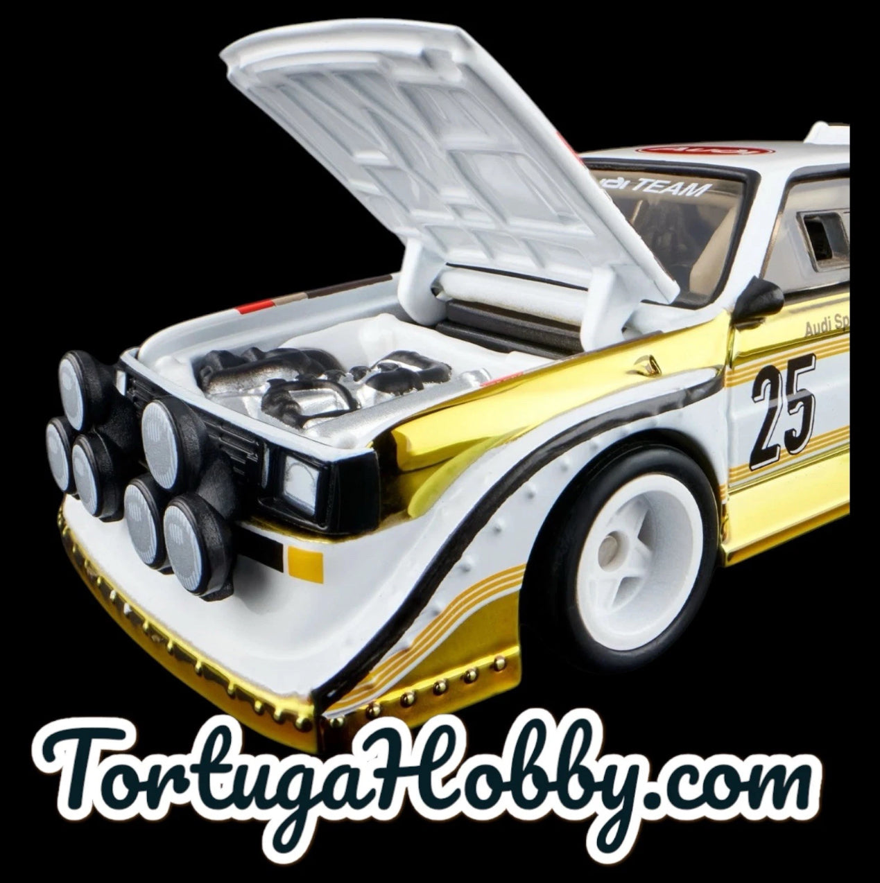 2024 - Redline Club Hot Wheels Collectors 1985 Audi Sport Quattro S1 Yellow