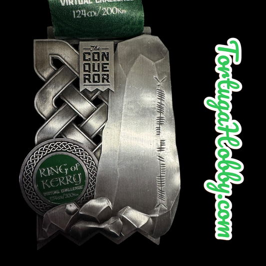 The Conqueror- Ring Of Kerry - High Quality Finishers Medal.