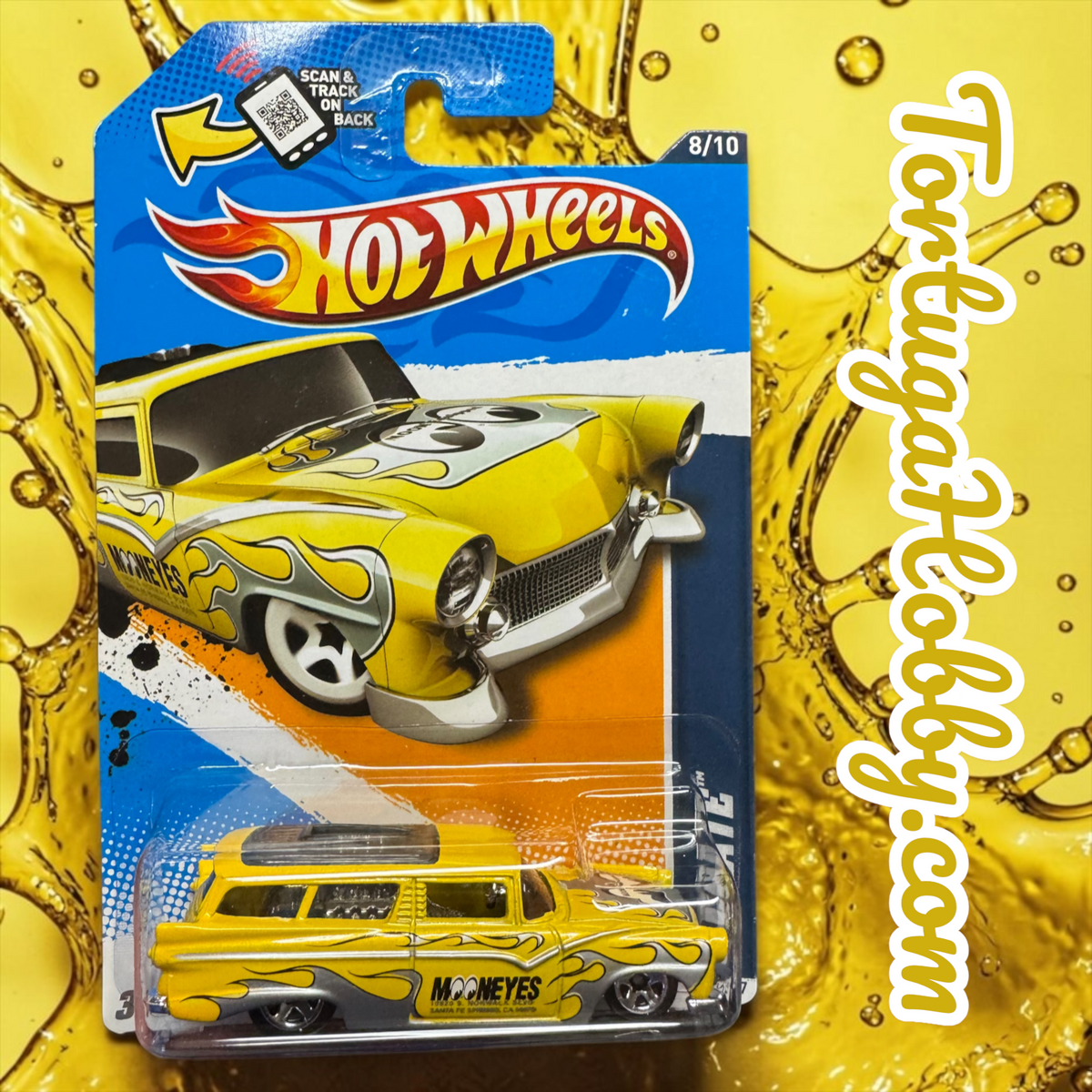 2011 - Hot Wheels - Mainline - Moon Eyes - HW Performance - 8 Crate
