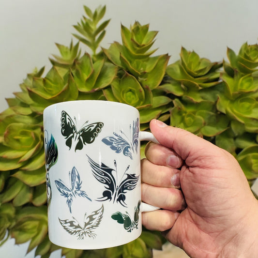 Coffee Mug - Tribal Butterflies