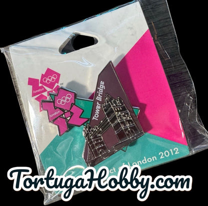 2012 London Official Olympic Pin - Tower Bridge