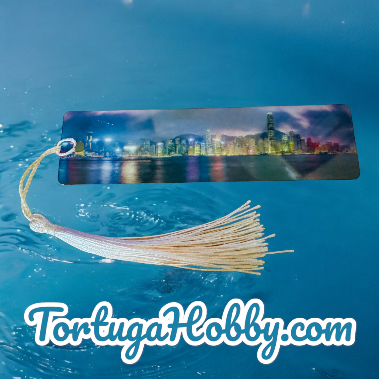 Bookmark - City Scape - Aluminum Artisan Bookmark