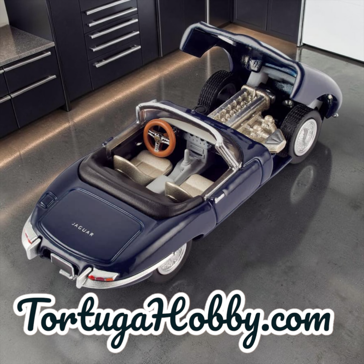 2024 - Hot Wheels  - MoMA - Jaguar E-Type Roadster